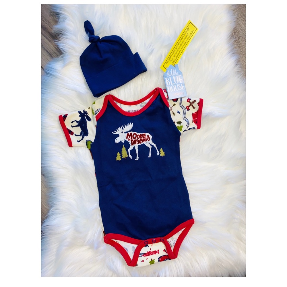 New 2pc baby set by Hatley